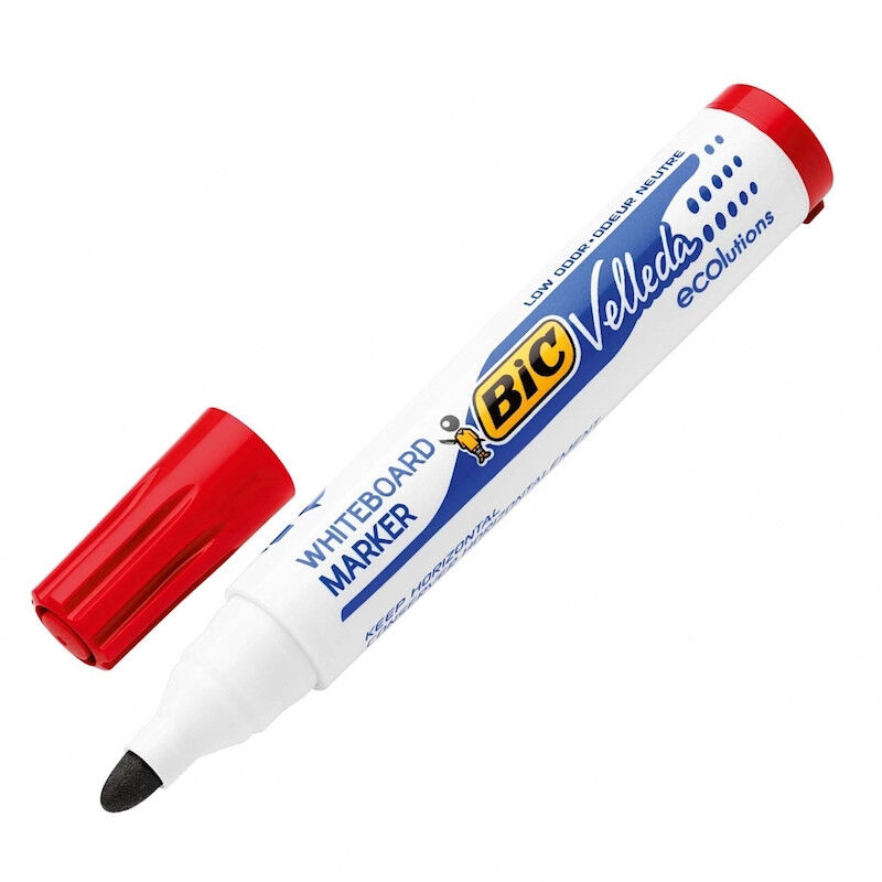 FEUTRE ARDOISE BIC VELLEDA ECOLUTIONS ROUGE