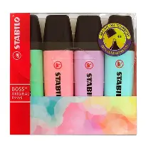 4 FLIO STABILO BOSS PASTEL