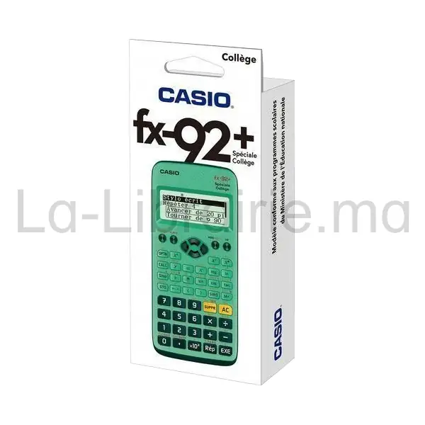 Calculatrice scientifique fx-92 Collège Casio