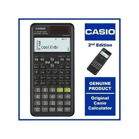 Calculatrice scientifique Casio fx-991 ES PLUS -2nd edition
