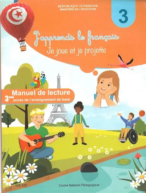 Manuel de lecture : J’apprends le français 3 éme année primaire