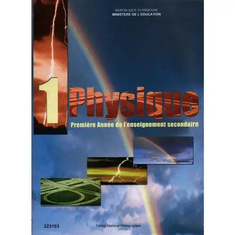 Sciences physiques pour la 1ère année