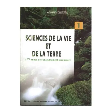 Sciences de la Vie et de la Terre 1ère année
