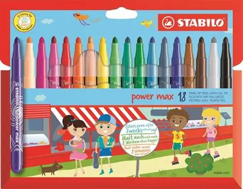 Feutre de coloriage pointe extra large STABILO power max