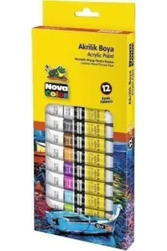 GOUACHE AKRILIK BOYA NOVA COLOR