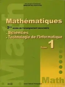 Mathématiques T1 (sc - tech. info) 2éme année