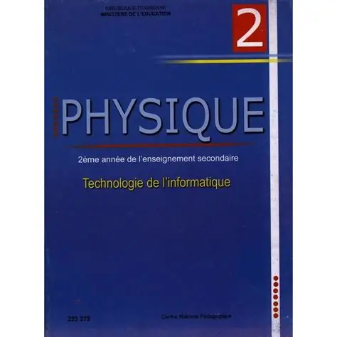  Sciences physiques (tech. info) 2éme année 